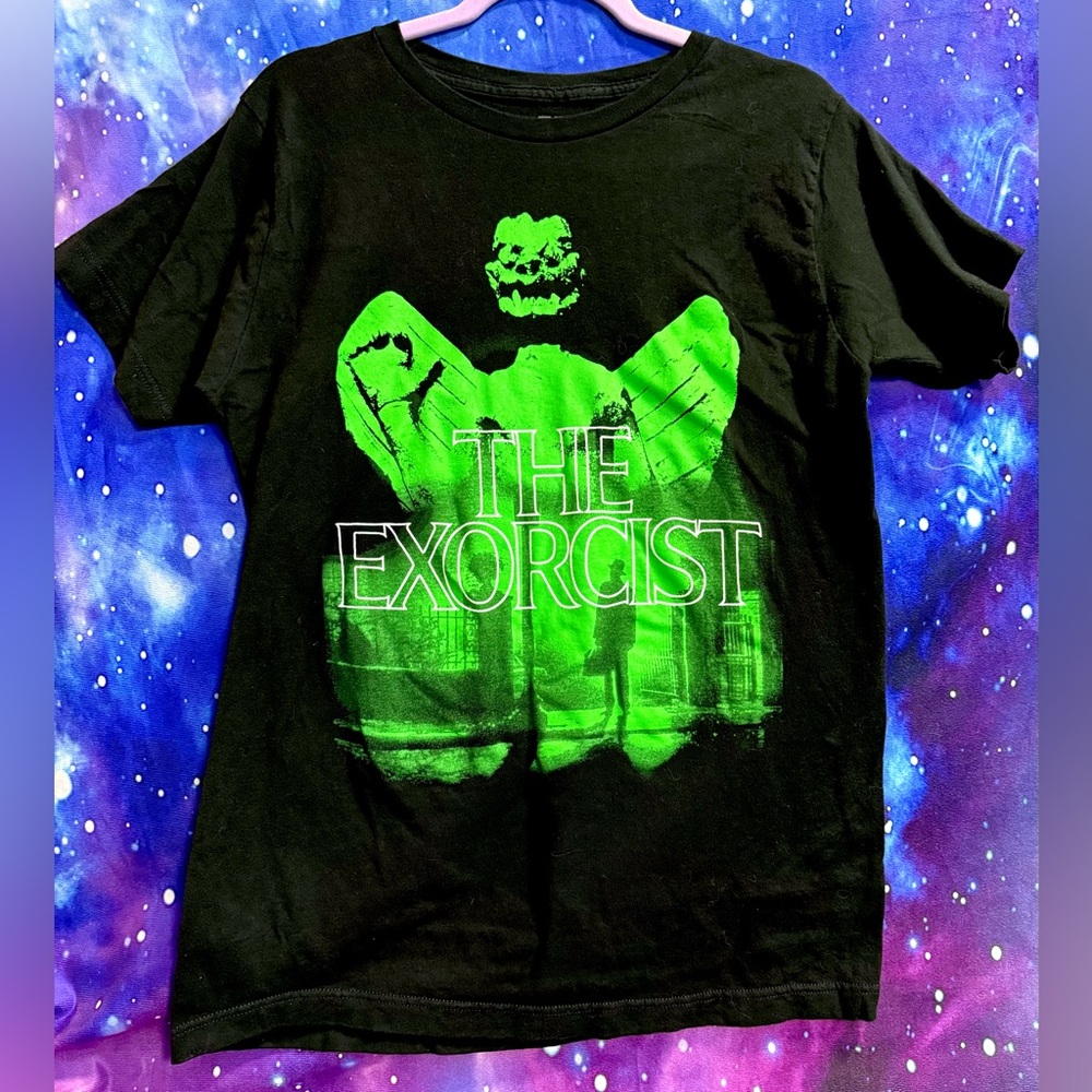 The Exorcist Classic 70s Horror Movie Graphic T-shirt Size M